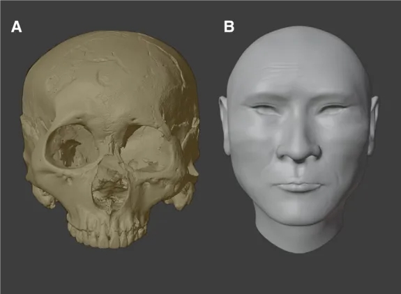 復(fù)旦大學(xué)副教授文少卿團(tuán)隊等從古代帝王骸骨中獲取多個SNP位點信息復(fù)原北周武帝的容貌